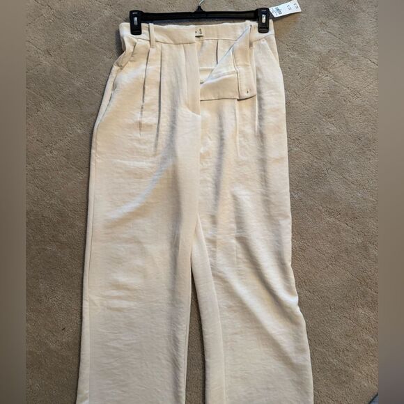 NWT Abercrombie & Fitch Sloane tailored premiumCrepe pants sz 10 / 30 - Picture 1 of 12